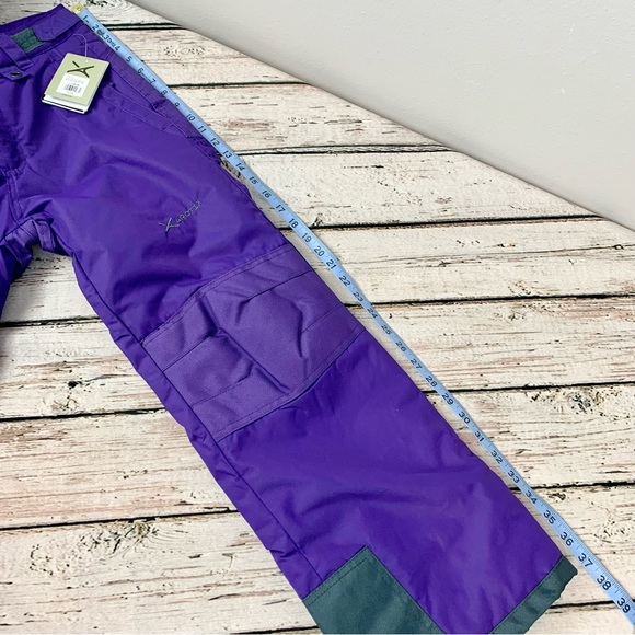 NWT 14/16 Arctix Kids Girls Snow Pants Purple Large Winter Skiing Snowboarding - Picture 7 of 10